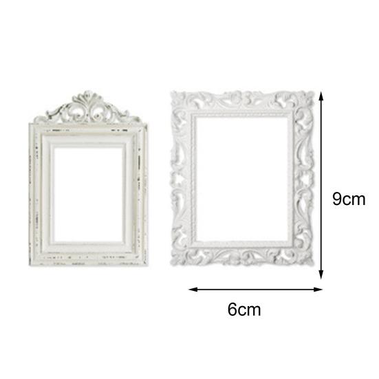 Yousheng 5 Stück Geprägter Aufkleber Retro-Stil Hohles Design Scrapbooking-Zubehör Rahmen DIY Spitzen-Bastelset Bilderrahmen