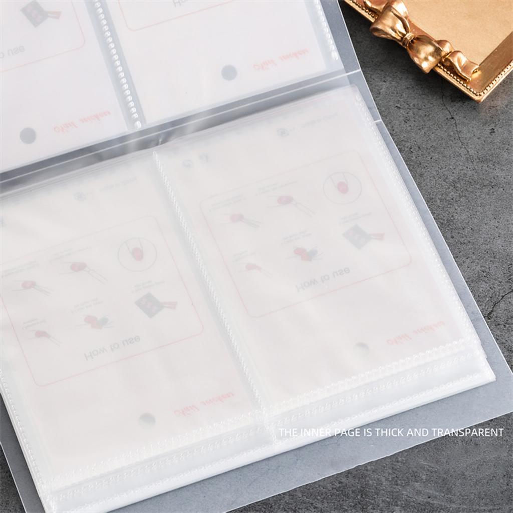 Nail Art Sticker Organizer Album Nail 80 Slots Water Decals Empty Storage Holder Plastic Storage BookFor Manicure Decals
