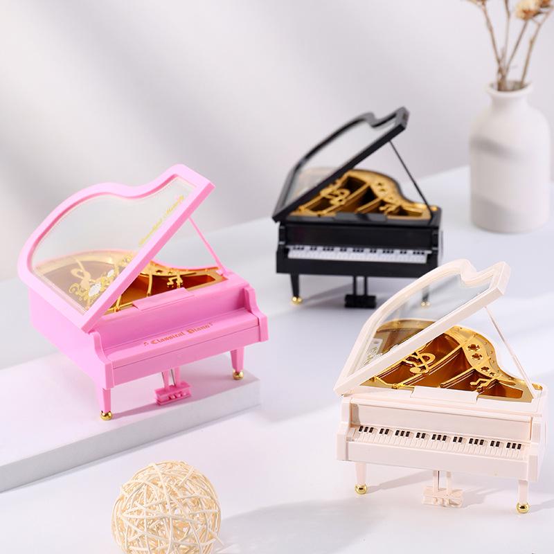 Creative Children's Piano Music Box - Student Gift & Storage