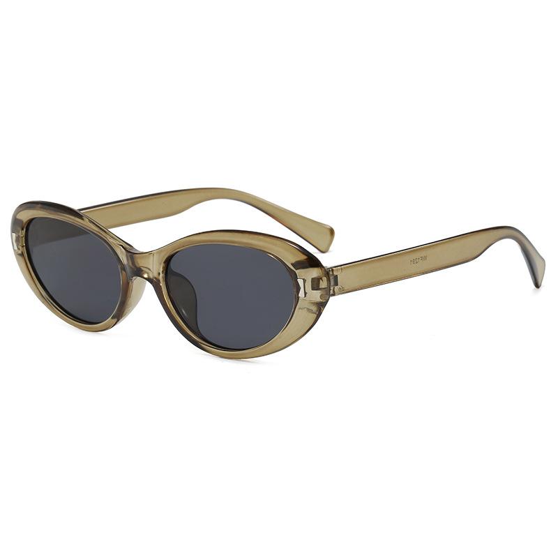 

JYL TS Cat Eye Sunglasses Funny Style UV Protection Street Shot Women WF1291 A-3223 глибоко пурпурового кольору