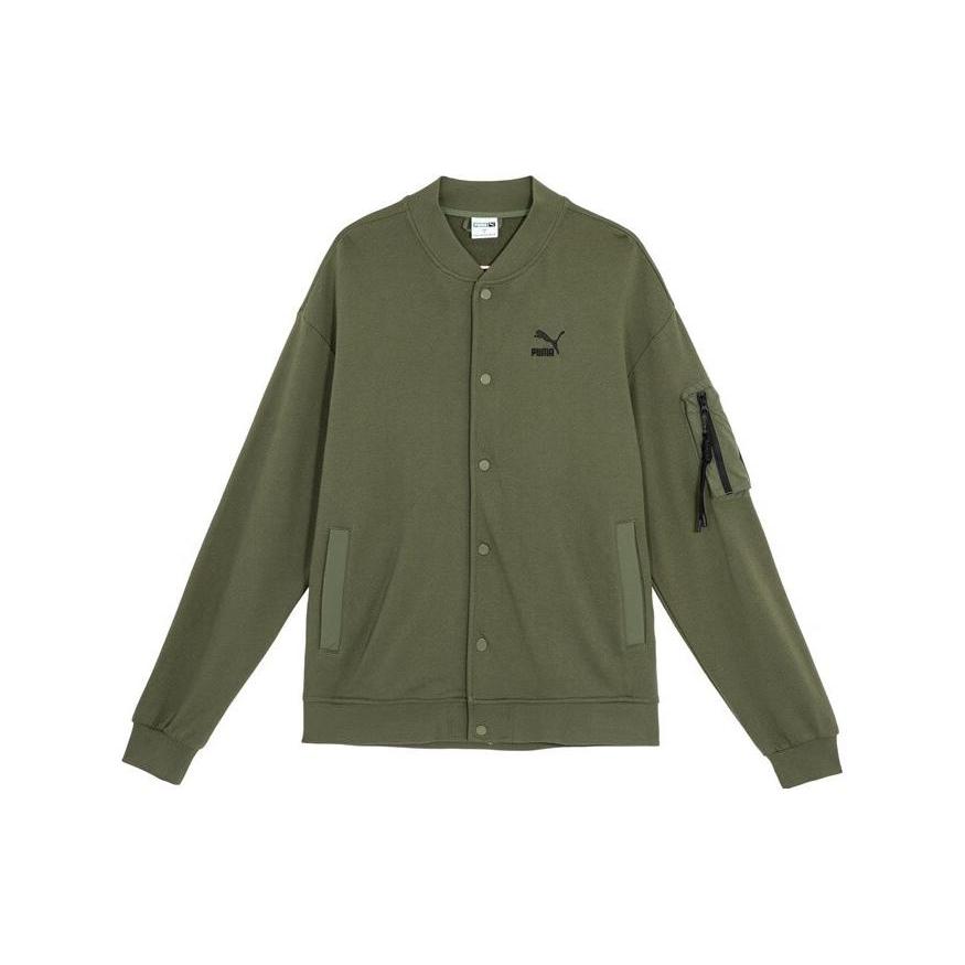 New PUMA Jackets Unisex Army Green 677394-73