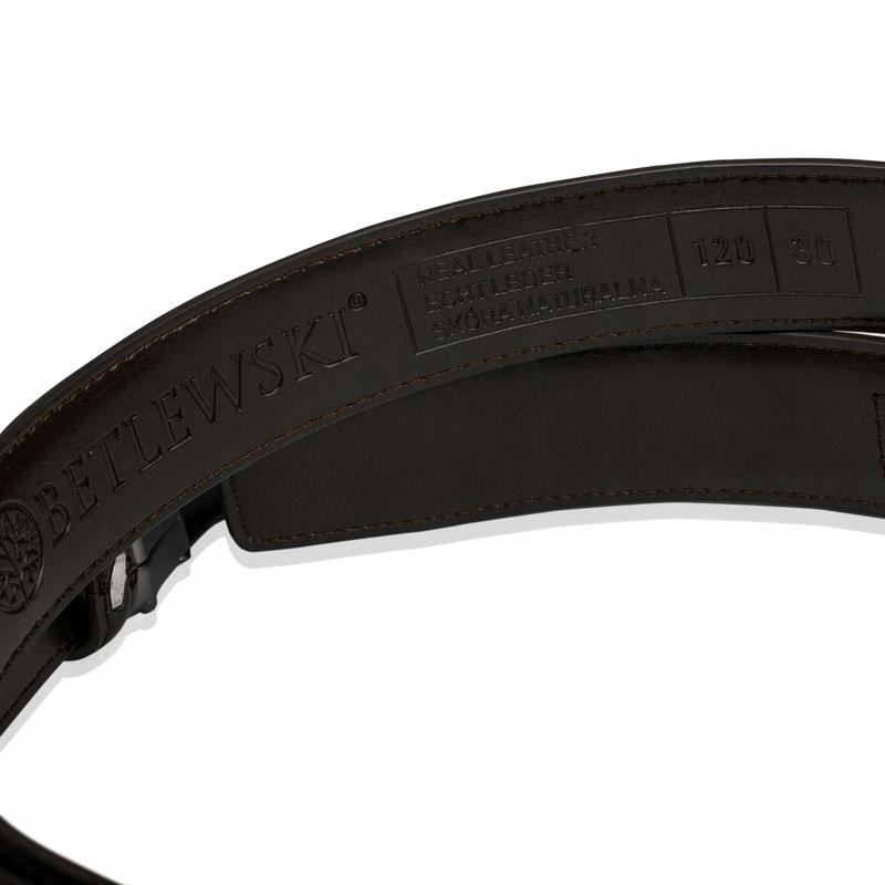 C30-TA BRAZ 120 ELITE men' leather belt + CERTIFICATE