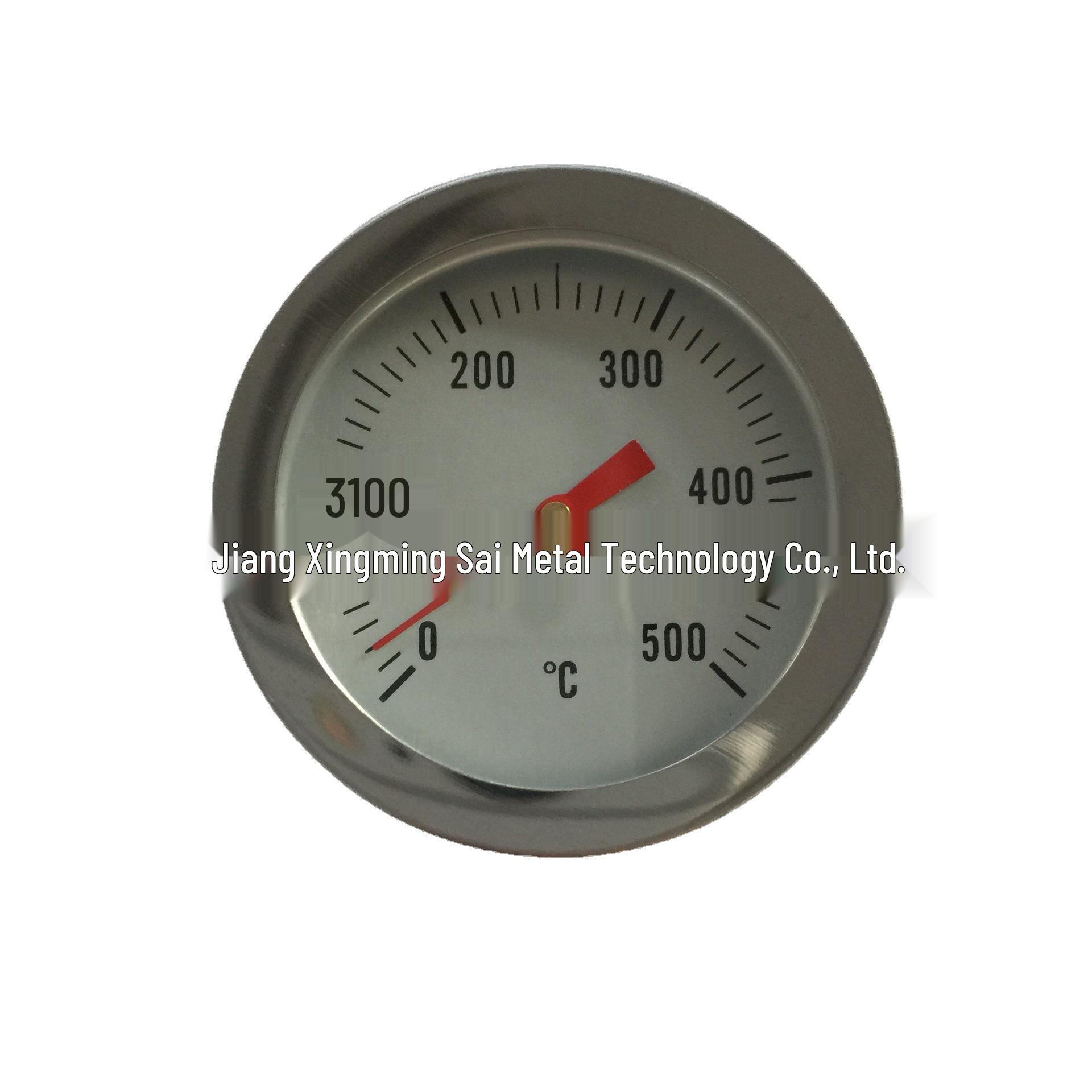 JX-5I BBQ Grill Oven & Roast Duck Bimetal Thermometer Hex Nut Included