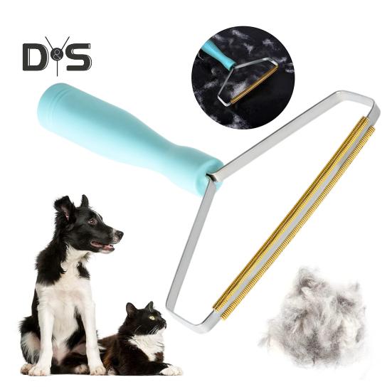 Pet Hair Remover Tool Ergonomic Handle Furniture Carpet Clothes Hair Removal Brush Multi-fabric Pet Hair Remover