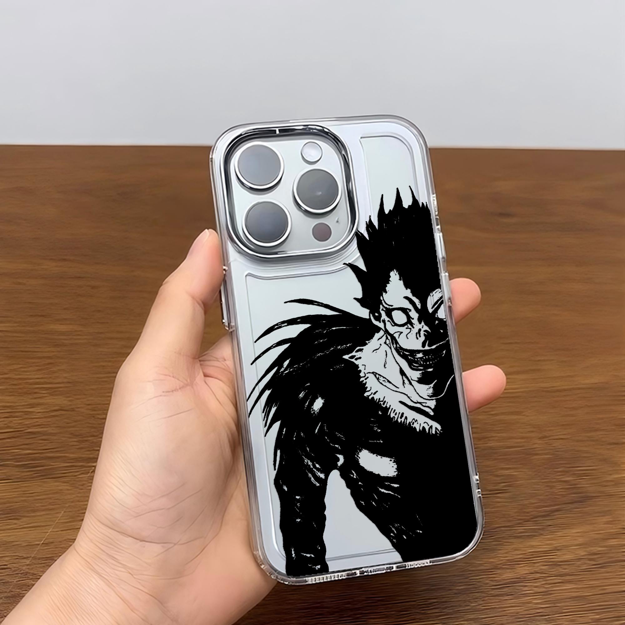

Hot Anime Deaths Notes Phone Case For iPhone 17 16e 16 15 14 13 12 11mini Pro Max X XR XSMAX 8 7 Air Plus Transparent Soft Cover iPhone 16