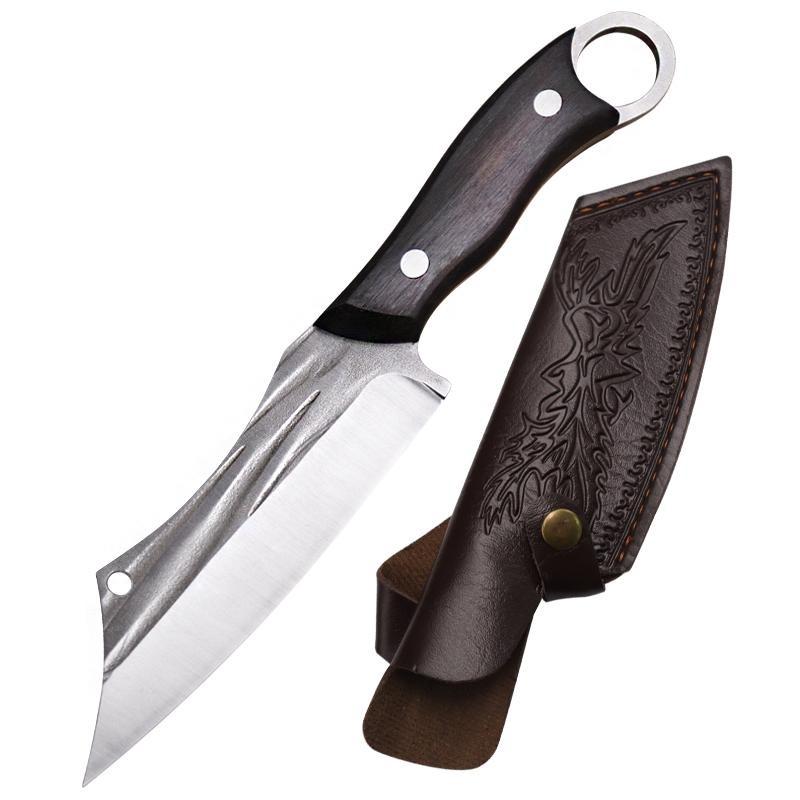 Paslanmaz Çelik Saplı Et Bıçağı El Dövmesi Kemik Sıyırma Bıçağı Ev Tipi Et Bıçağı Keskin Bıçak Meyve Bıçağı