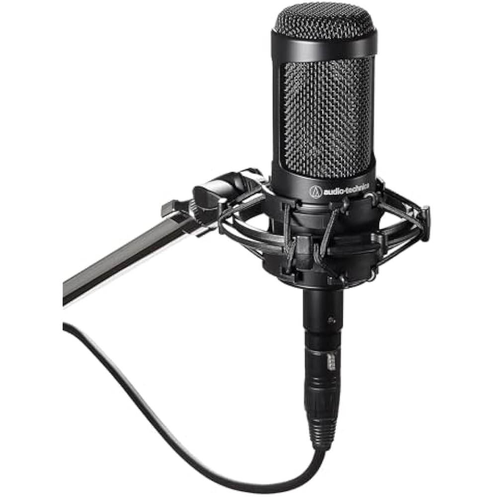 Audio-Technica AT2035 Condenser Microphone Single Directional/Low Cut Switch/Pad Switch/Exclusive...