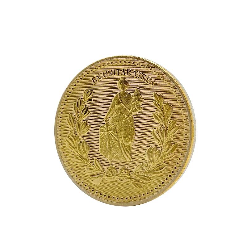 1pc Speedy Lion Gold Coins John Wick Keanu Reeves Collection Coins Continental Hotel Room Card Movies