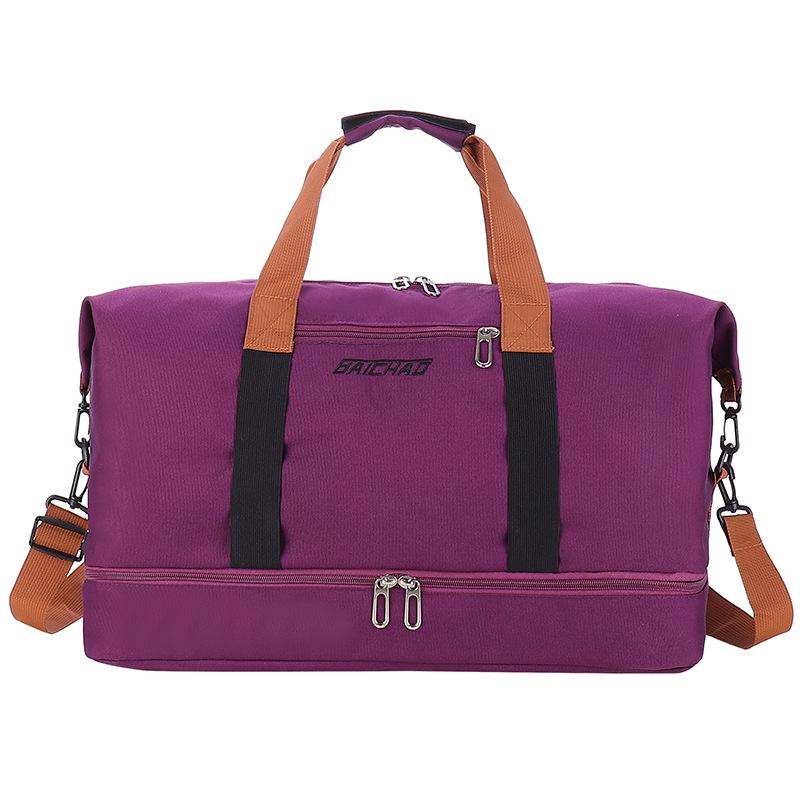 Multi-Compartment Travel Gym Bag: Wet/Dry Separation, Handbag, Carry-On, Outdoor Luggage, Short-Distance Sports Bag