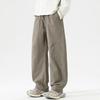 PLAYBOY Men's Loose Straight-Leg Wide-Leg Casual Pants