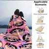 1pc Powerpuff Girls Flannel Blanket, Soft Skin Friendly with Digital Printing, Various Sizes Available for Family, Friends, Birthday