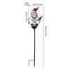 Festive Garden Lighting 31.5inch Santa Claus Decor Easy Installation Festive Holiday Decor Mini Christmas Tree
