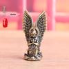 S-1Pc Home Decor Ornament Brass Goddess Guardian Angel Small Statue Characters Miniatures Figurines Desk Decoration Crafts