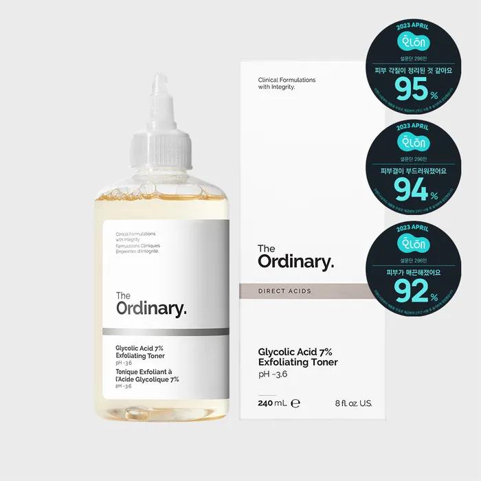 [High-strength Exfoliating AHA Toner] Glycolic Acid 7% Exfoliating Toner 240ml