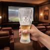 Szklanka do piwa Piłkarska, Pojemność 300ml/450ml, Przezroczysty kufel do piwa rzemieślniczego do domowego baru, Kubek Piłkarski dla Fanów Sportu