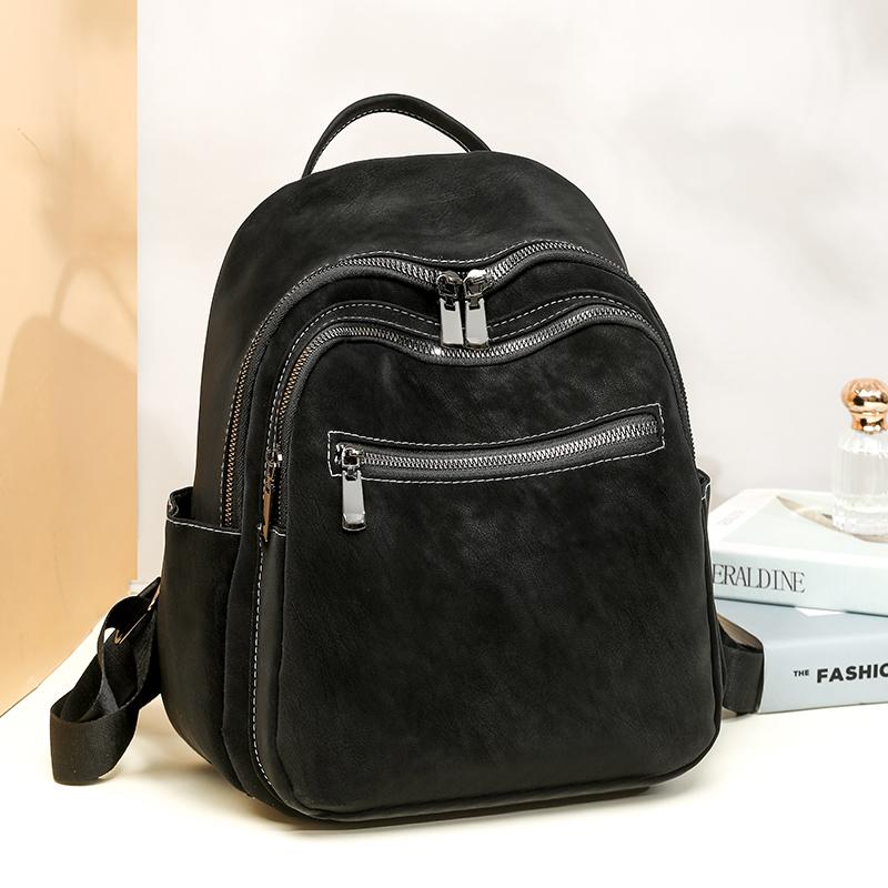 Damen Rucksack Retro Rucksack Pendler Student Schultasche