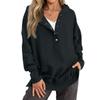 Women's Color Corduroy Hooded Long Sleeve Casual Top