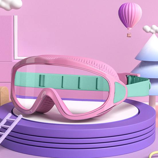 Schwimmbrille für Kinder, Anti-Beschlag, Anti-UV, Weitsicht, auslaufsicher, Jugend-Poolbrille für Kinder von 2–16