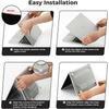 Clear Case Compatible for New MacBook Air Laptop Protective Plastic Hard Shell Cover