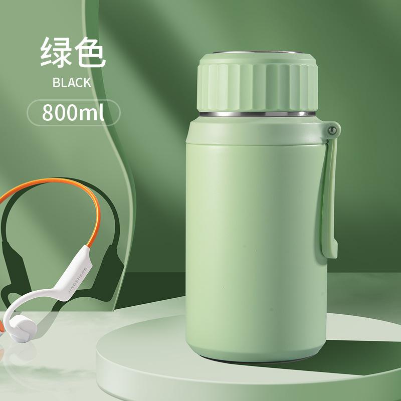 Stainless Steel Vacuum Flasks for Hot and Cold Drink Insulated Water Bottles Outdoor Portable 1.5L Large Capacity Coffee Thermos