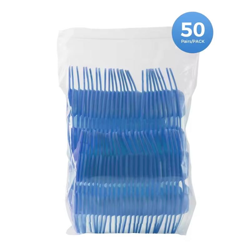 50 Pz/Borsa Vassoio Monouso Dentale Schiuma al Fluoro Portaimpronte Strumento Odontoiatrico Materiali per Dentista Grande Medio Piccolo