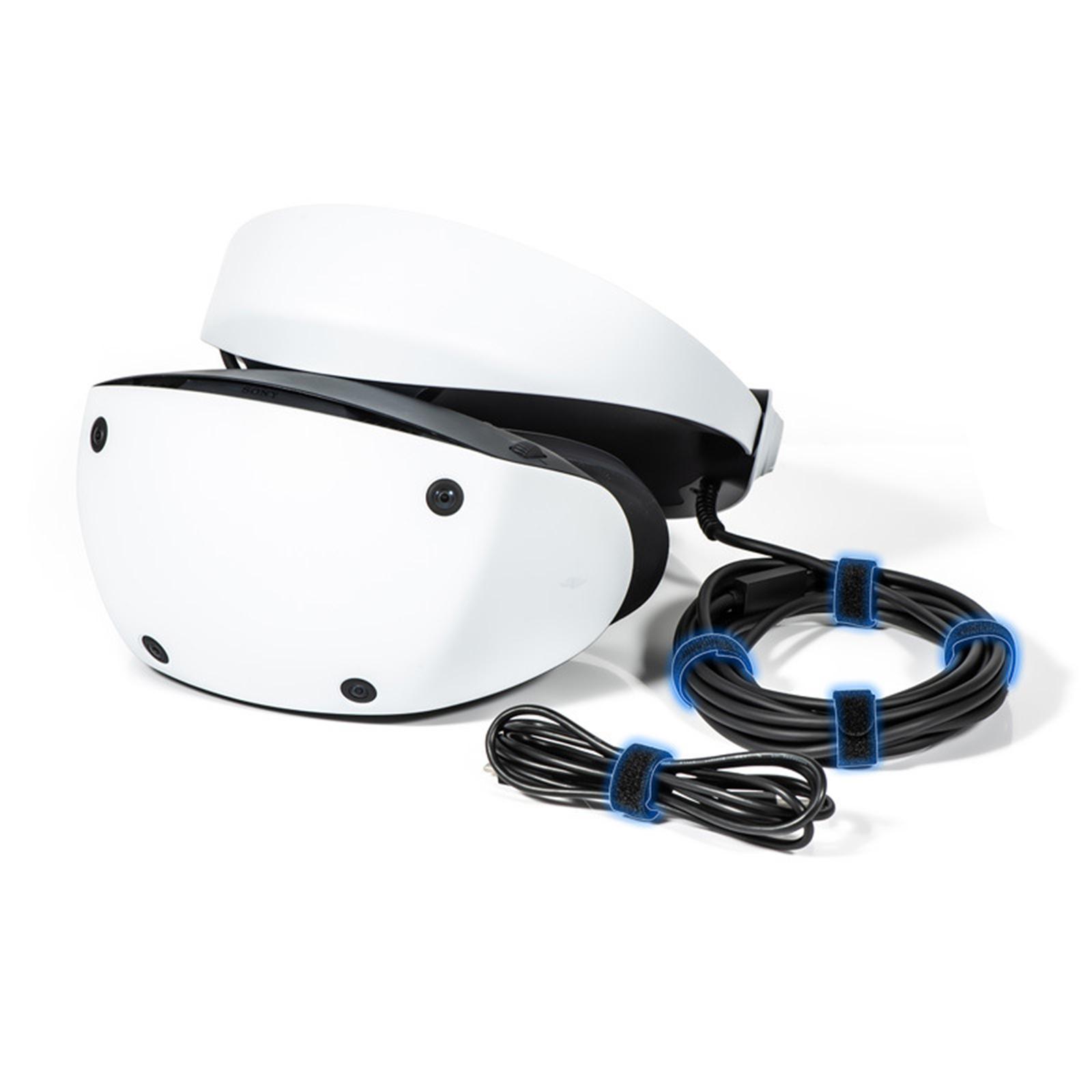 

Прочный органайзер для шнура с крючком для PS VR2/Quest Pro VR, система управления кабелями гарнитуры, крепежные ремни, система управления намоткой проводов VR