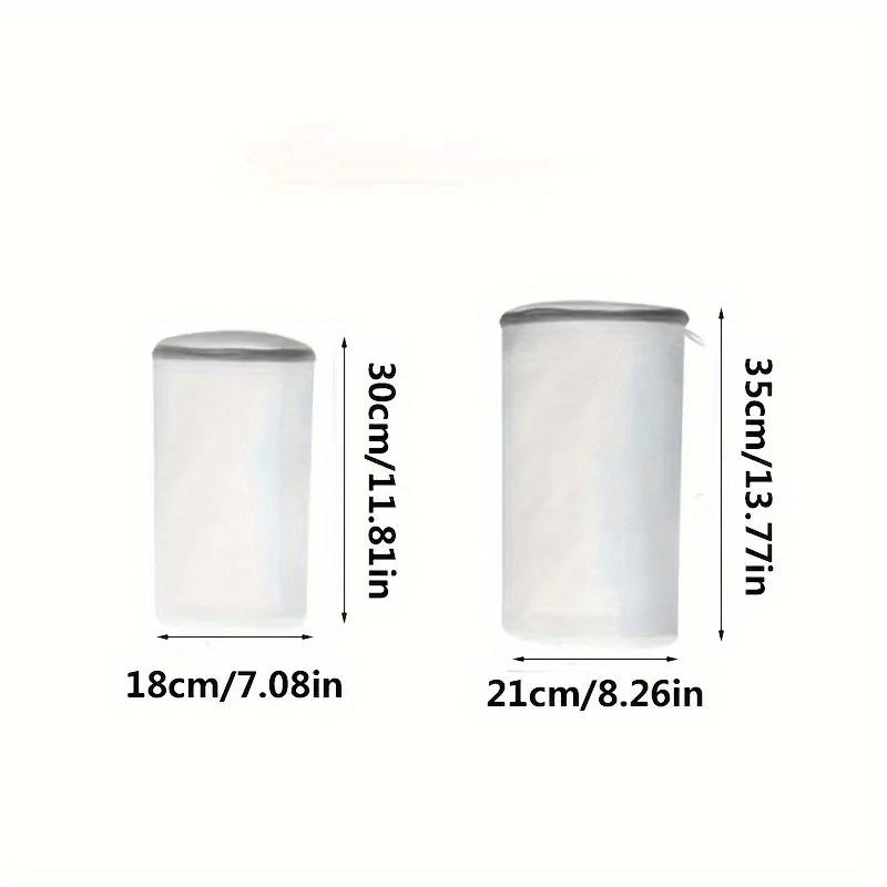 

2 Премиум-мешка для стирки обуви - сетчатые мешки для стирки кроссовок и беговых кроссовок, защищают носки и бюстгальтеры, дорожные, на молнии, можно стирать в стиральной машине 2pcs