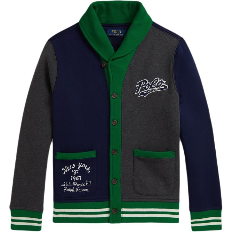 

Куртка Polo Ralph Lauren с логотипом и цветными блоками, детская куртка CWPOKNIY8021557-020 L