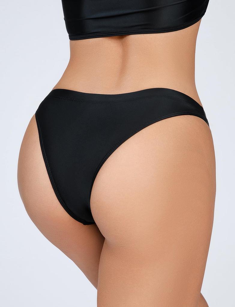 Maeau Shiny Sheer Sexy Comfortable and Brazilian Sizes C and L Women's T-Back Panties, Underwear, Low-Rise, Panties, Breathable, Style, Seamless,