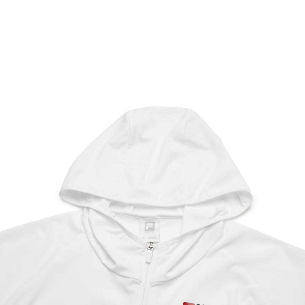 Fila Fashion Casual Hiking Windbreaker Women Outerwear Jade-White A61W521502F-WT