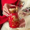 Golden Peacock Retro Insulated Cup - 316 Inner Liner, Portable Design, Keeps Beverages Hot or Cold.