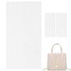 36.3x18.6CM Mesh Bag Sheets Plastic Net Cover DIY Crafting Acrylic Yarn Crafting Knit Crochet Projects for Purse Making Supplies