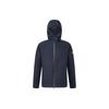 Solid Color Hooded Fitness Woven Jacket Men Jackets Royal-Blue A11M411712F-NV