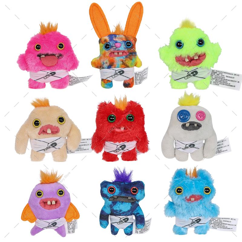 Original Fuggler Plush Mr Needles Screech Oogah Boogah Funny Ugly Monster Baby Fugguler Series Babies Fugg in Diaper Soft Toy