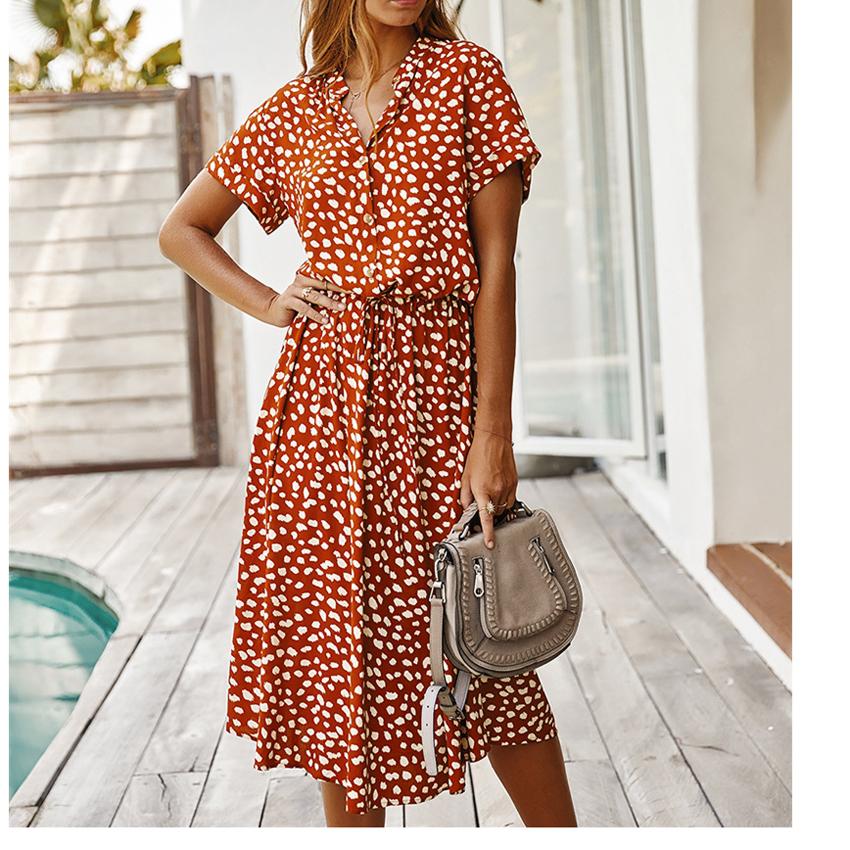 beach dresses midi length