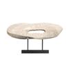Resin Handicrafts Tree Hole Statue Wood-grain Imitation Ornaments Hollowed-out Geometric Decorative Figurines Home Decoration