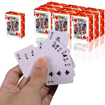 3 KUSY Mini Hrací Karty Party Suvenýry Cestovní Zábavné Dárky Pro Děti Teenagery Dospělé partyhry Stolní Hry Rodinné Zábavné