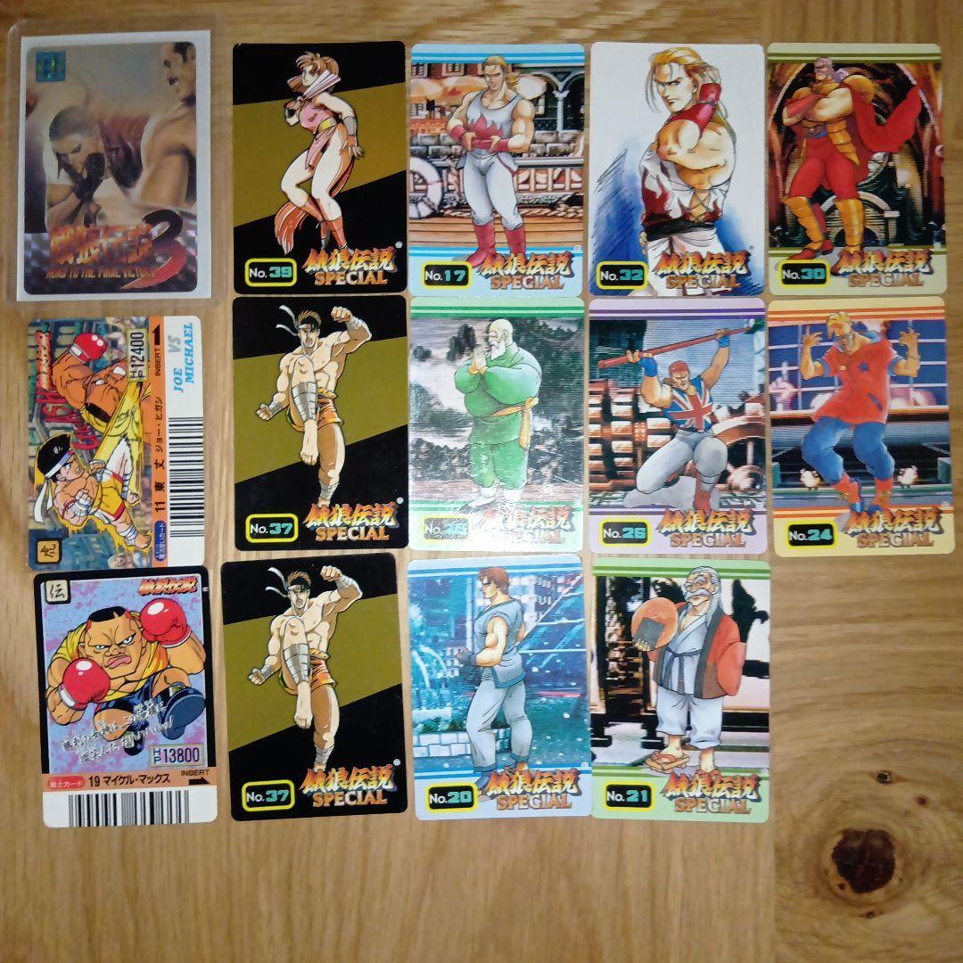 Fatal Fury Special Carddass etc. Bulk sale