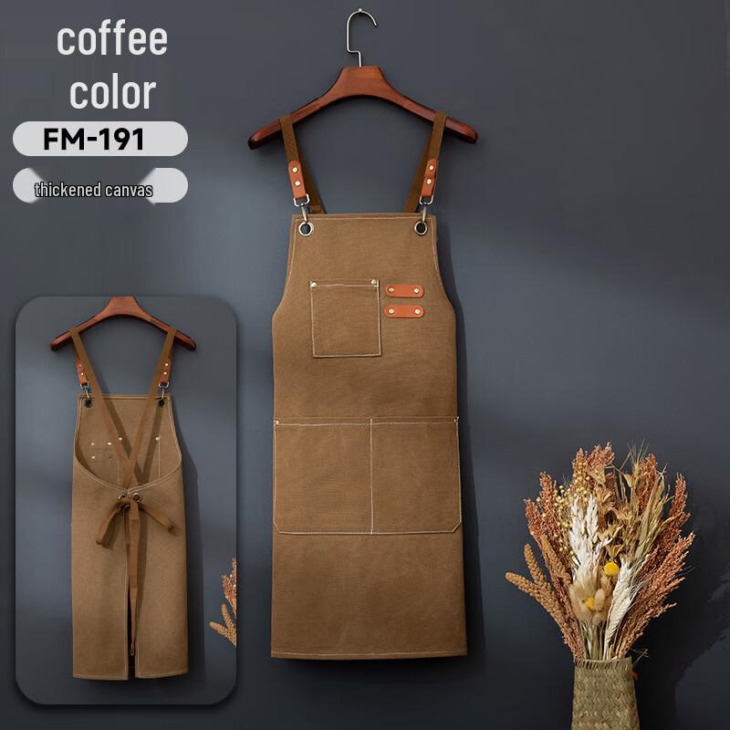 

Wear-Resistant Canvas Catering Apron