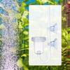 Aquarium Equipment CO2 Atomizer Plastic Double Seal Water Plant Refinement Supply for Freshwater Fish Tank