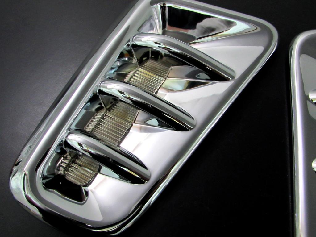 BRIGHTZ Chrome Front Bumper Duct Cover C Type for Freed GB 23788 [FRO-ETC-MID-039] GB3/GB4 (Mid-Late Model) B3/B4 3/4