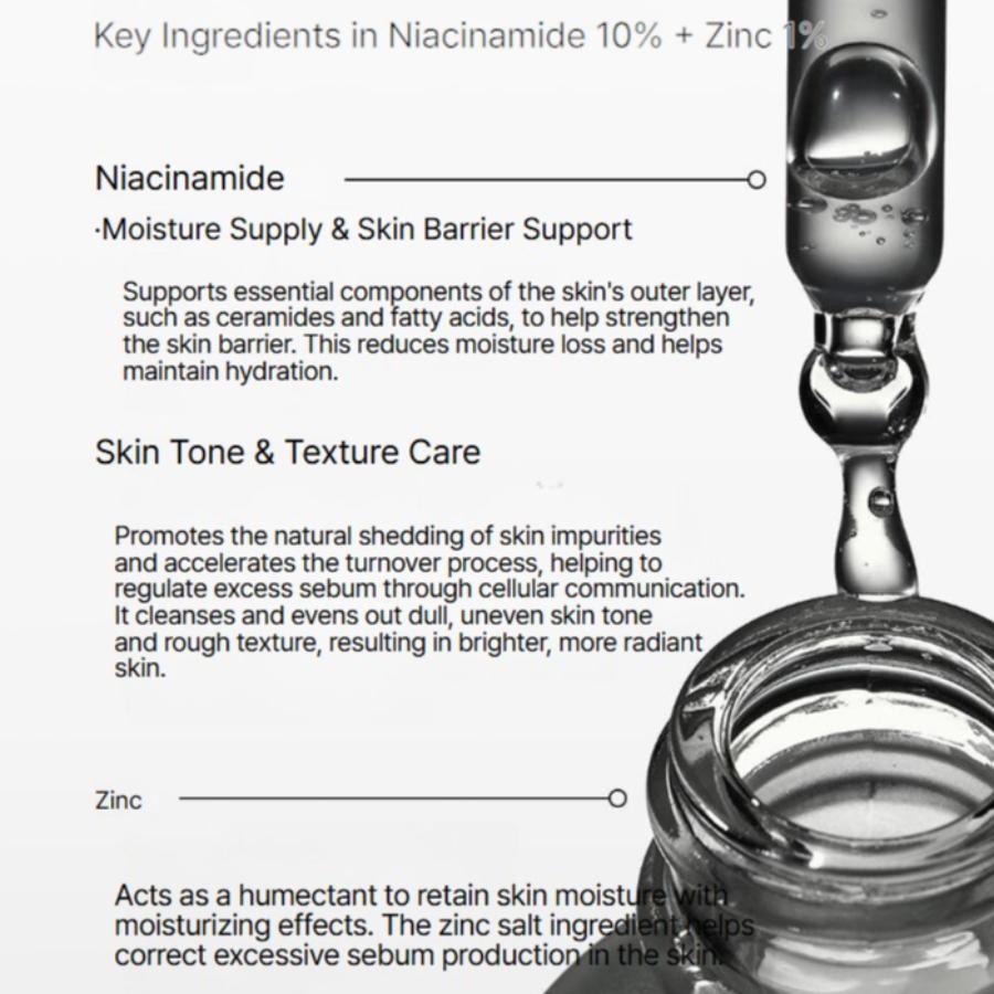 The Ordinary Niacinamide 10% + Zinc 1% 30mL