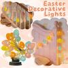 Led Colored Lights, Easter Decoration Light Strings, Cotton Thread Eggs, Holiday Creative Light Strings, Party Funny Night Lights, Atmosphere Lights