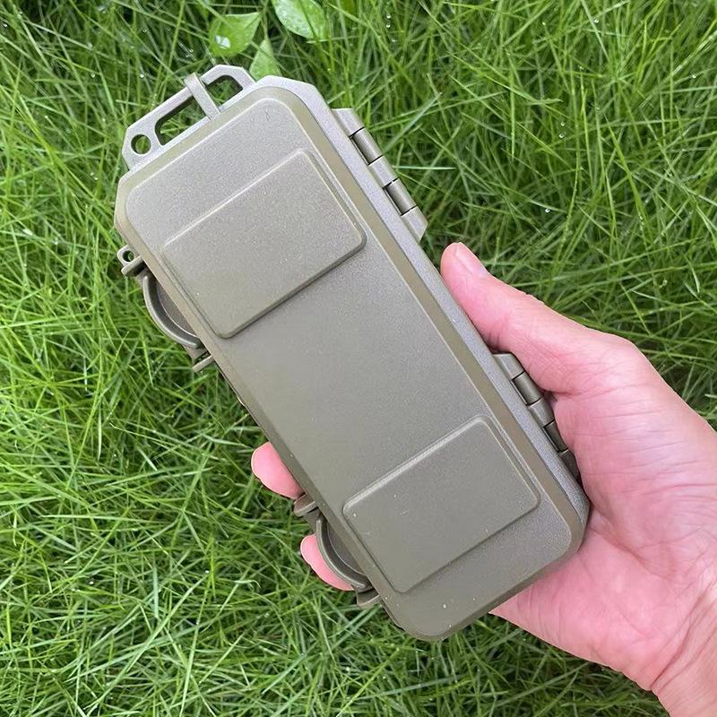 EDC Waterproof Pressure-proof Shockproof Box with Sponge General-purpose Sealed Box Field Parts Storage Box