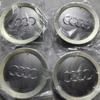 For Audi  A34Pcs Car Wheel Center Hub Caps Badge Rim Hubcap 8N0601165A 4B0601165A Accessories For Audi A3 A4 A5 S6 S8 TT A8 Quattro Emblem