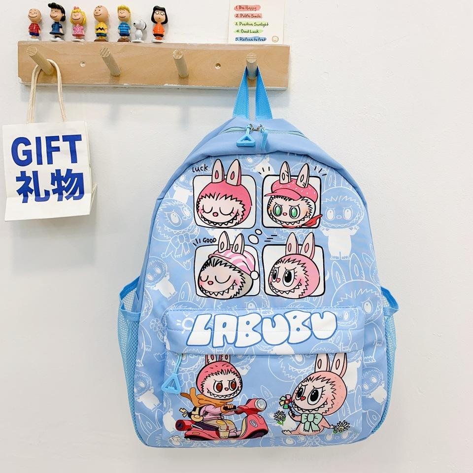 School bag new trend cartoon large capacity lightweight burden reduction fresh fashion casual backpack