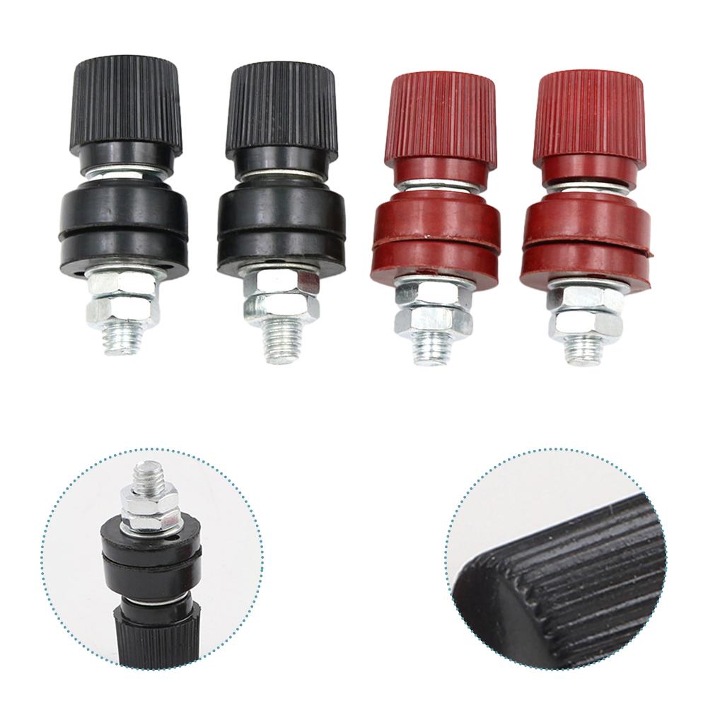 4pcs Battery Post 6MM Connector Audio Binding Post