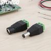 12V DC Power Connector 5.5mm X 2.1mm Male Female Adapter for LED Strip CCTV Security Camera Cable Wire Plug