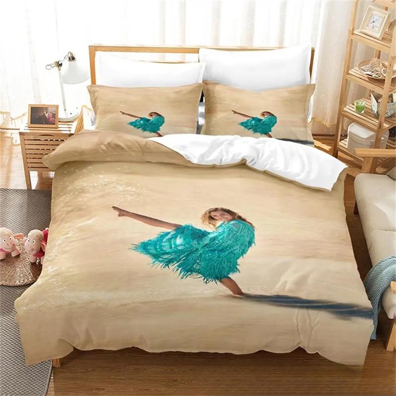 Fashion 3D Print Singer M-Miley Cyrus Bedding Set Boys Girls Twin Queen Size Duvet Cover Pillowcase Bed Kids Adult Duvet Cover