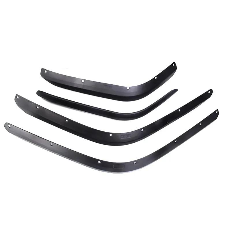 4pcs Car Wheel Mudguards Fender Flares Wheel Eyebrow Trim for Jeep Wrangler JL 2018+ Low Fender Models